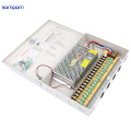 Hot Sale AC DC Aluminum Power Supply Box 120W 18CH CCTV Camera Accessories 12V 10A